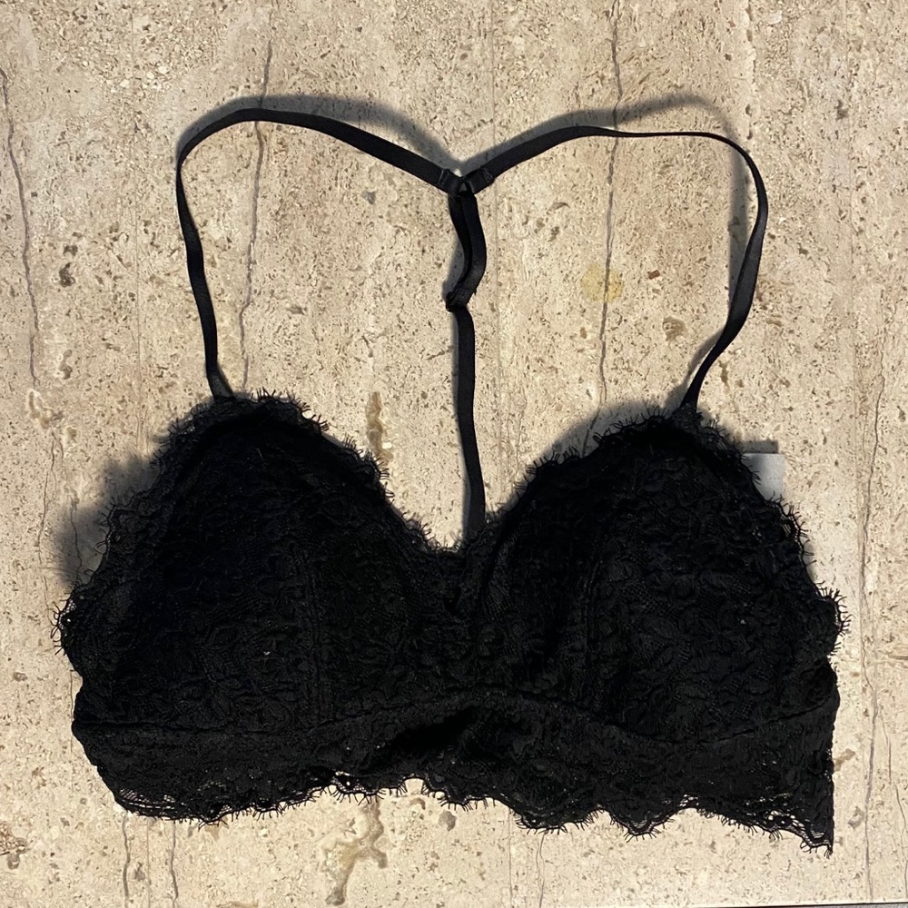 Aerie Black Lace Bralette